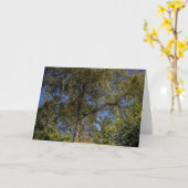 Surreal Tree Blank Kaart (Gele Bloem)