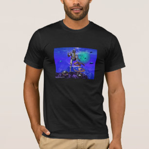 SURREAL UNDERSEA/Cancer Zodiab Birthday Sign T-shirt