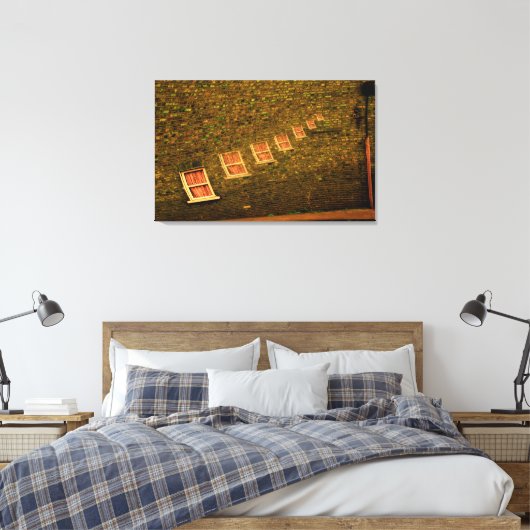 Surreal Windows Canvas Afdruk (Insitu (Slaapkamer))