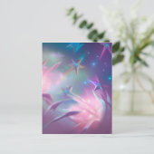 Surreal Zee sterren Briefkaart (Staand voorkant)