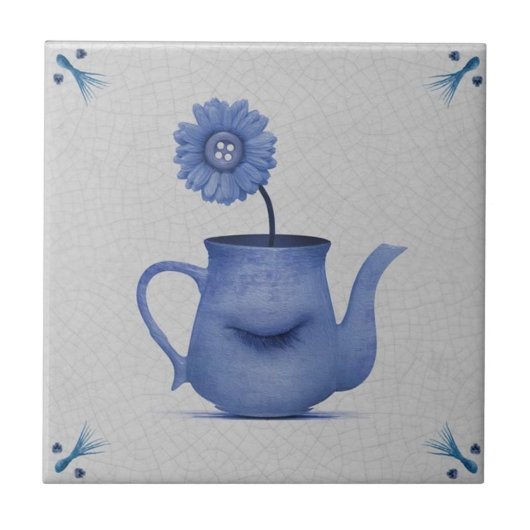 Surrealisme 006 tegeltje (Voorkant)