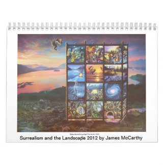 Surrealisme en Landschap 2012 door James McCarth Kalender