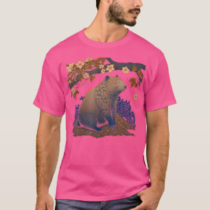Surrealisme Japans schilderij Wombat T-shirt