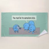 Surréalisme Tour de la serviette de plage (Devant)