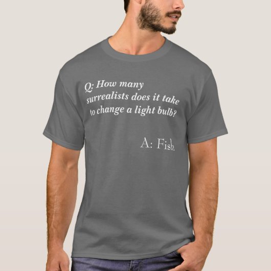 Surrealiste Joke Shirt (Voorkant)