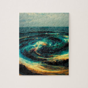 Surrealistic Art A Galaxy Of Ocean Legpuzzel