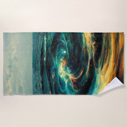 Surrealistic Art | A Galaxy Of Ocean Strandlaken (Voorkant)