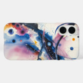 Surrealistisch abstract ontwerp in Kandinsky-stijl Case-Mate iPhone Case (Achterkant (horizontaal))