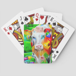 Surrealistisch Boerderij Art Pokerkaarten