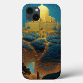 Surrealistisch paleislandschap Case-Mate iPhone case (Achterkant)