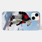Surrealistisch Polar Beer Snowboarden Winteravontu Case-Mate iPhone Case (Achterkant (horizontaal))