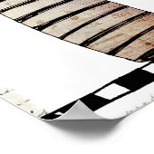 surrealistisch schilderij van de ' zwarte zon ' poster (Hoek)