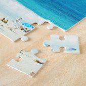 Surrealistisch strandfront legpuzzel (Zijkant)