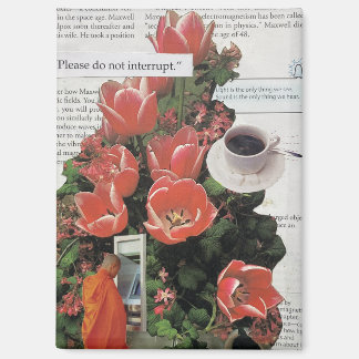 Surrealistische Collage Wand Kunst Abstract Modern Magneet