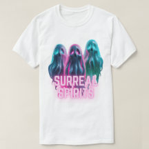 Surrealistische geesten - spookachtige aanwezighei