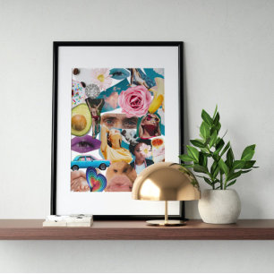 Surrealistische  gek poster