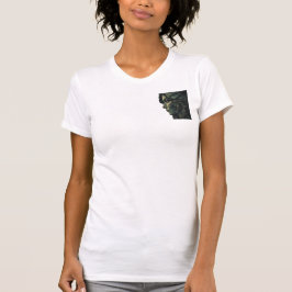Surrealistische Geometrische Vrouw Cubistische Kun T-shirt