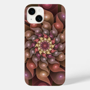 Surrealistische glanzende bloem moderne abstracte Case-Mate iPhone 14 hoesje