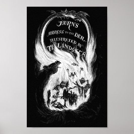  surrealistische illustratie boek poster (Voorkant)