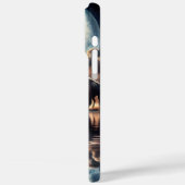 Surrealistische kosmische scène van Bison Buffalo- Case-Mate iPhone Case (Achterkant / Links)