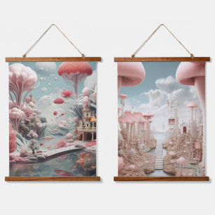 Surrealistische kunst - Dreamscapes Hangend Wandkleed