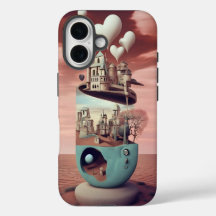 Surrealistische kunst Surrealisme Castle Fantasy L