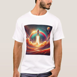 surrealistische kunst t-shirt