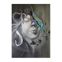 Surrealistische kunstdruk
