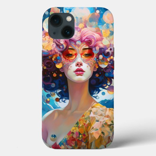 Surrealistische Lady Fantasy Kunst Case-Mate iPhone Case (Achterkant)