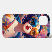 Surrealistische Lady Fantasy Kunst Case-Mate iPhone Case (Achterkant (horizontaal))