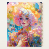 Surrealistische Lady Fantasy Kunst Planner (Achterkant)
