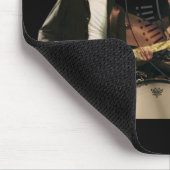 surrealistische man raze muismatje muismat (Hoek)