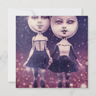 Surrealistische moonspiegels