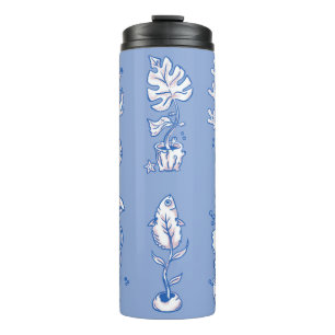 Surrealistische Oceaan Botanicals Thermosbeker