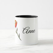 Surrealistische Poppy Flower Mok (Midden)