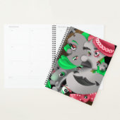 Surrealistische puzzelgezichten Planner (Display)