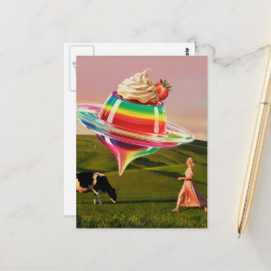 Surrealistische Rainbow Sweet Treat Briefkaart