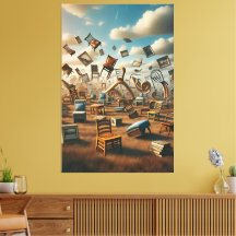 Surrealistische speeltuin - Oversized objecten