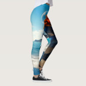 Surrealistische strandscènes leggings (Rechts)