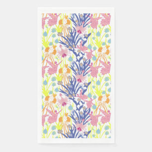 Surrealistische tuin servet