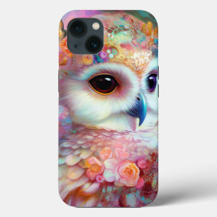 Surrealistische Uil Fantasy Kunst iPhone 13 Hoesje