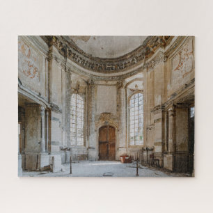 Surrealistische verlaten Fantasy Chateau Entry Legpuzzel