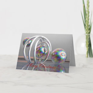 Surrealistische vrolijke X-mas kaart