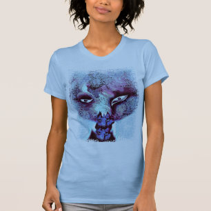 Surrealistische wilde kat t-shirt