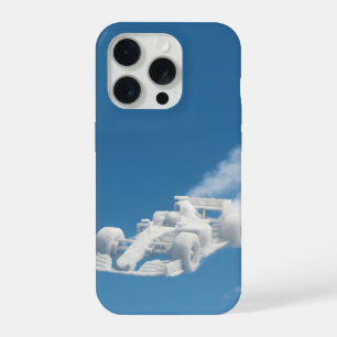 Surrealistische wolkenracer iPhone hoes 15 Pro Hoesje