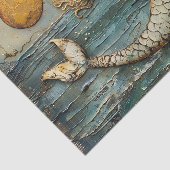 SURREALISTISCHE ZEEMEERMIN GEMENGDE MEDIA DECOUPAG TISSUEPAPIER (Detail)