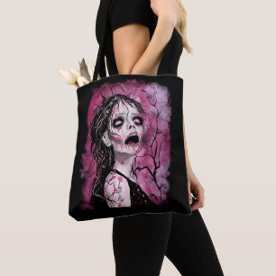 Surrealistische zombie draagtas