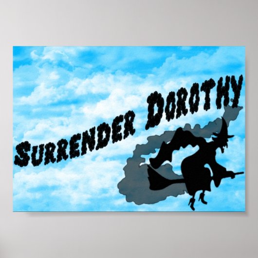 Surrender Dorothy Poster (Voorkant)