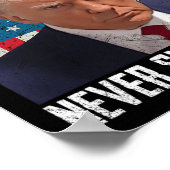 Surrender Trump Mok Shot 2024 President Amerikaans Poster (Hoek)