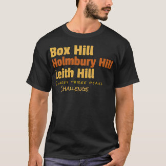 Surrey Three Peaks Challenge Actief T-shirt